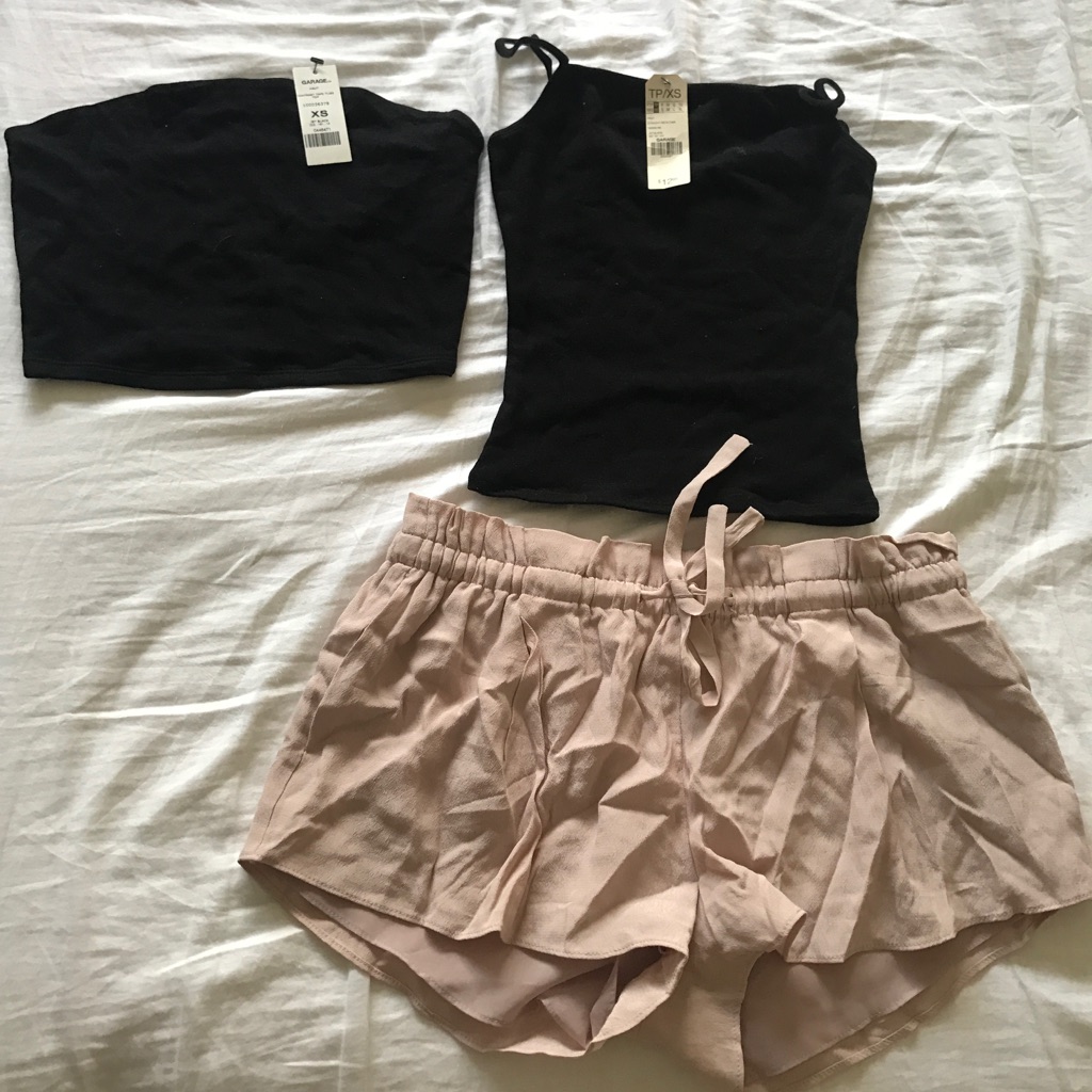 Garage Tube Top And Wilfred Short